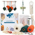 UHAPEER Macrame Kits for Adults Beginners, DIY Macrame Plant Hanger Kit and Macrame Supplies, with 3 mm Macrame Cord Cotton, Macrame Meads, Wooden...
