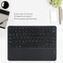 Bluetooth Keyboard, Multi?Function Scissor Keyboard with Touchpad External Computer 10in Ultra-Slim Portable Keyboard(Black)...