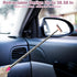 Car Rearview Mirror Wiper, Retractable Window Squeegee, Small Auto Squeegee Cleaner Water Side Mirror Wiper with Telescopic Long Handle, Snow Brus...