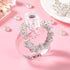 Sasylvia 60 Pieces Hair Beads 12 mm Rhinestone European Large Hole Crystal Charm Beads for Braids for Women for Necklace Earring Bracelet Craft Ma...