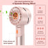 Handheld Fan,Portable Turbo Fan,Powerful Personal Fan(7000rpm High-Speed Motor,Battery Work 3-16 H),USB Rechargeable Mini Handheld Fan for Travel/...