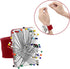 Magnetic Wrist Sewing Pincushion with 100 Pieces 1.5 Inch Ball Head Sewing Pins Set Wrist Magnetic Pin Holder Gift Supplies(Red)...