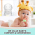 Baby Fruit Food Feeder Pacifier - Fresh Fruit Teething Toy 6M+, BPA Free Safely Introduce Solids Teething Relief Toy includes Add Silicone Sacs, 2...