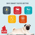 PLATO Pet Treats Air Dried Small Bites Dog Treats, Natural Bite Sized Real Meat & Lamb, Grain Free & High Protein, Made in The USA, 2.5oz...