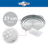 Spaetzle Lid and Scraper, Stainless-Steel Dumpling Maker and Spaetzle Noodle Maker...