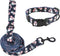 Luvable Friends Unisex Pet Collar and Leash Set, Floral, Medium...