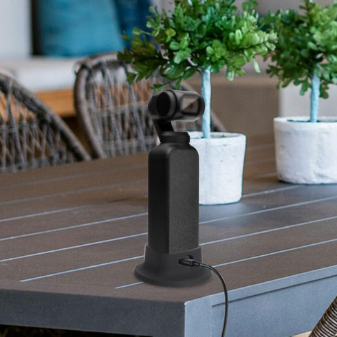 Camera Mount Stand Base, Silicone Desktop Mount Non Slip Silicone Base Compact Camera Mount Support Base Portable Camera Base Holder for DJI Osmo ...