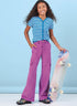 McCall's Learn Girls' Shorts and Cargo Pants Sewing Pattern Packet, Design Code M8396, Sizes 7-8-10-12-14, Multicolor...