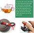 6 Pack Teapot Rope Hand-Woven Glass Kettle Ropes Ceramic Teapots Lid Anti-drop Cord Wire Yixing Clay Pot Handle Tied Rope Anti-fall Lids Ropes Por...