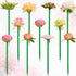 Leery Flower Pens Mixed Multicolor Rose Ballpoint Pens,12Pieces Valentine's Day Mother's Day Plush Rose Pens for Birthday Party Wedding Girlfriend...