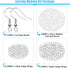 Hypoallergenic Earring Hooks Kit, Anezus 720Pcs Earring Making Kit with Hypoallergenic Earring Hooks, Earring Backs and Jump Rings for Earring Mak...