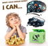 Dinosaurs Piggy Bank for Kids, Automatic Stealing Money Box with Music Sounds, Electronic Coin Bank Toys, Creative Birthday Gift for Aged 3 4 5 6 ...
