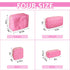 Waterproof Small Pencil Case Makeup Bag for Purse,Cute Pencil Pouch Preppy Nylon Makeup Brush Holder with Zipper,Girls Portable Storage Case Small...