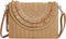 YYW Straw Handbag Straw Clutch Straw Shoulder Bag for Women Summer Beach Cruising Envelope Clutch Raffia Bag...