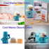 Fridge Odor Remover Cool Mama, Chilly Mama Freezer Odor Freshener Remover, Just Add Baking Soda, Fridge Chilly Mama Baking Soda Odor Absorber & Fr...