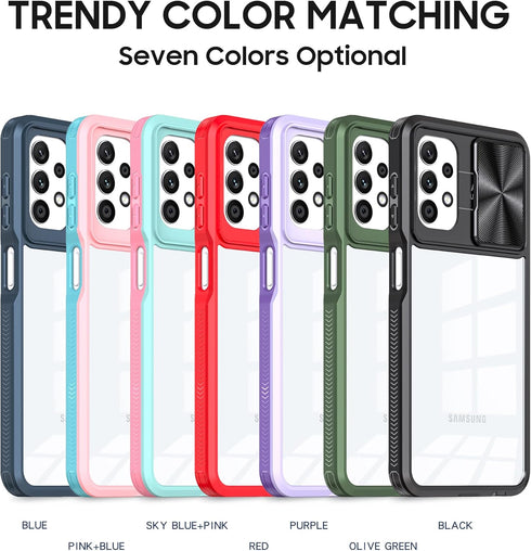 Gabb Phone 3 Pro Case Cute Sliding Window with Tempered Glass Screen Protector Camera Lens Protection Soft Side Tpu + Hd Acrylic Back Panel for Ga...