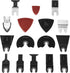 WEN MTB014 34-Piece Oscillating Multi-Tool Accessory Set with HCS Blades, Bi-Metal Blades, Sanders, and Scraper...