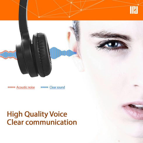 IPD IPH-255 Phone Headset with Noise cancelling Microphone for Office and Call center -Compatible with Cisco landline phones -7800/7900/8800/6945 ...