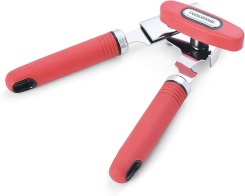 Farberware Soft Grips Can Bottle Opener, One Size, Red/Black...