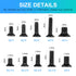 500pcs M2 M2.5 M3 Laptop Notebook Computer Replacement Screws Kit, PC Flat Head Phillips Screw Assortments, Countersunk SSD Electronic Repair Acce...