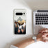 Compatible with Google Pixel 8 Pro Case, Mountain Forest Nature Landscape Nordic Abstract Art Flexible Silicone Shockproof Clear Case for Men and ...