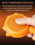 Pumpkin Cat Brush with Release Button, Awpland Pumpkin Shape Dog Self Cleaning Hair Brush, Deep Cleaning Dog Grooming Supplies for Long or Short H...