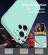 Compatible with Poco X5 Pro Case Silicone Liquid Dark Green, Soft Smooth Touch Xiaomi Poco X5 Pro Phone Case Silicone Shockproof Thin Cover (Blue)...