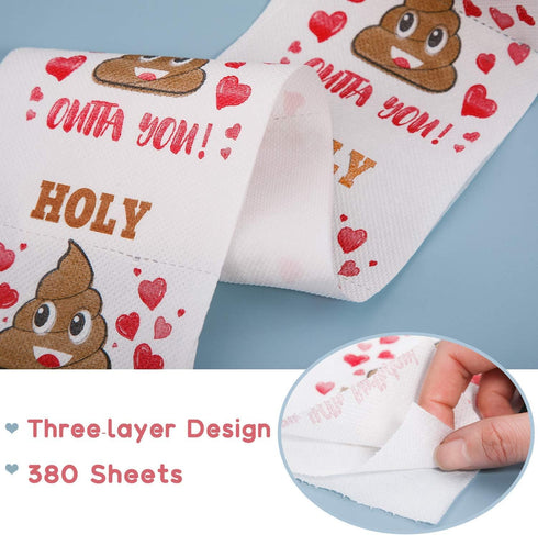 40th Birthday Gifts for Women, Men, Her, Him - Happy Prank Toilet Paper - 40th Birthday Decorations, Party Supplies Favors - 40 Years Old Funny Ga...