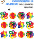 Neliblu Party Favors for Kids, 12 Pack (8.82 x 6.69 x 2.91) Fun Puzzle Balls - Goody Bag Fillers-Treasure Box Prizes for Classroom,Fidget Brain Te...
