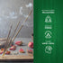 Hem Cannabis Incense Sticks (120 Sticks, 6 Boxes Inside) - 9 Inches Long, 20g per Box - |Perfect for Meditation, Rituals | Cleansing | Promotes Re...