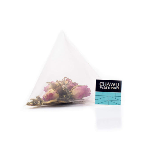 ChaWuWarmSun Rose & Jasmine Tea Bags,16 Tea bags,8 Count/Box(Pack of 2),Natural Rose Tea Bud with Jasmine Green Tea loose leaf...