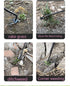 Weed Removal Tool, 2024 New Garden Weeding Tools Manganese Steel Hand Weeder Tool with Handle, 4 Teethes Dual Purpose Manual Weeders Tool Weed Pul...