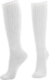 WOWFOOT Women Scrunch Socks Knit Soft Warm Casual Fall Winter Knee Slouch Sock...