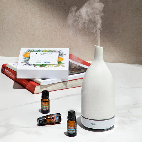 Cliganic Organic Geranium Essential Oil, 100% Pure Natural for Aromatherapy | Non-GMO Verified (Packaging May Vary)...