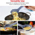 Goldlion Silicone Spoon Soup Ladle for Cooking, Mixing & Serving - Non-Stick Cookware Safe - Compatible with Ninja Crockpot Slow Cooker Foodi Poss...