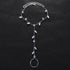 Kokoma Leaf Foot Chain Barefoot Sandals Anklet for Beach Rhinestone Anklets Crystal Ankle Bracelet for Women Lady's Beach Wedding Foot Jewelry Par...