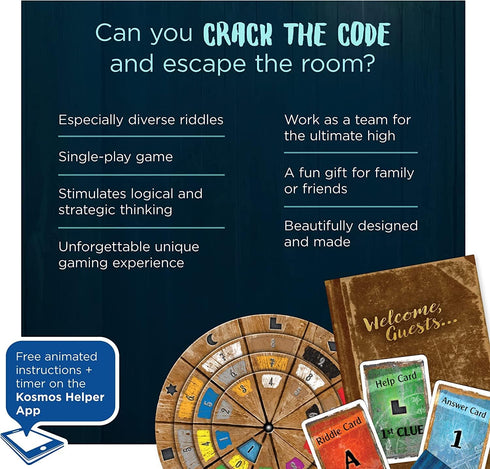 EXIT: The Cursed Labyrinth | Exit: The Game - A Kosmos Game | Family-Friendly, Card-Based at-Home Escape Room Experience for 1 to 4 Players, Ages ...