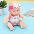 ONEST 2 Sets 8 Inch Dolls Cute Baby Dolls Include 2 Pieces Baby Mini Dolls, 2 Sets Handmade Doll Clothes...