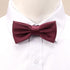 Boys Solid Pre-tied Bow Ties,Adjustable Tuxedo Bowtie For Boy With Multiple Colors (11''-18'')...