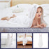 MICHLEY Animal Face Hooded Baby Towel Cotton Bathrobe for Boys Girls 0-6 Year White...