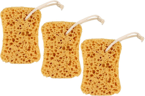 Premium Bath Sponge, 3 Pack Foam Loofah Sponge, Body Sponge for Shower - Natural Bath Sponge for Women Men and Child?Large & Soft?...