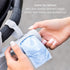 Ubbi Retractable On the Go Bag Dispenser for Travel, Diaper Bag Accessory, Must Have for Newborn, Helpful Baby Item, Gray...