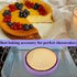 GBYAN Springform Pan Protector for 9inch and 9.5inch Springform Pan Round Cheesecake Pan Silicone Baking Pan Accessories Preventing Water from Ent...