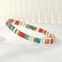 KELITCH Stretch Bracelets Colorful Stackable Tila Bead Bracelets Women Friendship Bracelets Bohemian Jewelry...
