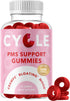 PMS Relief Gummies | Hormone Balance, Bloating, Hormonal Acne & Mood Swing Support | Period Support Vitamins for Women | Vegan Gummy Supplement wi...