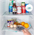 Lazy Susan Turntable Organizer for Refrigerator, 15.95'' Clear Rectangular Fridge Organizer Storage, Lazy Susan for Cabinet, Table, Pantry, Kitche...