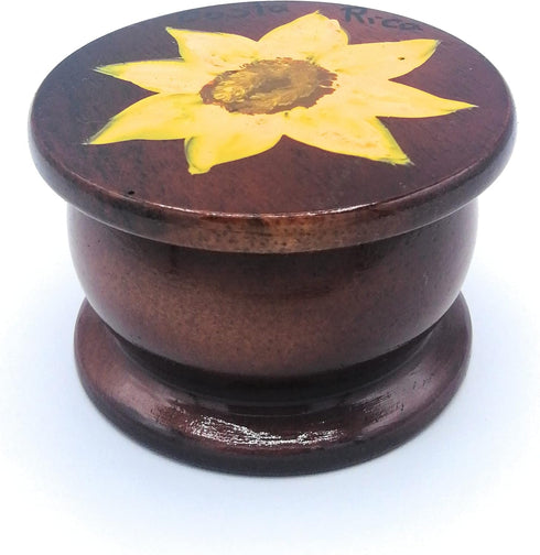 Wooden Jewelry Box - Handpainted Decor - Set of 1 Authentic Costarican Rainforest Jewelry Box - Artisanal - Storage Case for Earrings, Necklace an...