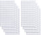 Self Adhesive Dots, 1000Pcs(500 Pair Set) 0.39 Inch / 10mm Diameter Hook and Loop Dots Tape, 10mm Nylon Sticky Back dots, Suitable for Classroom, ...