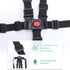 BESPORTBLE Universal Stroller 3 pcs Shoulder Ster Belts Holder Kid Straps Baby Point High Strap Belt Safety Chair Children Adjustable Pram Univers...