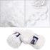 2 Pieces Skeins Soft Fur Yarn Fuzzy Fur Yarn Chunky Fluffy Faux Fur Yarn Eyelash Yarn Cream Fur Yarn for Crochet Blankets Rugs Clothes Knitting Pr...